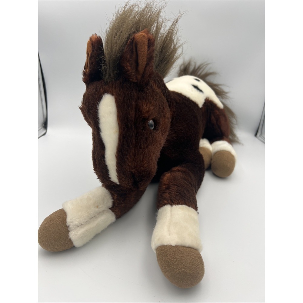 Breyer Plush Horse 21" Dark Chestnut Appaloosa 4822 S'more Stuffed Animal Toy